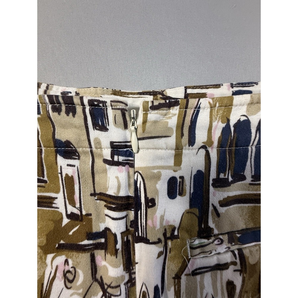 Lady Hagen Women's Golf Skort Cotton Spandex Size 2 Brown/Cream - Picture 10 of 10